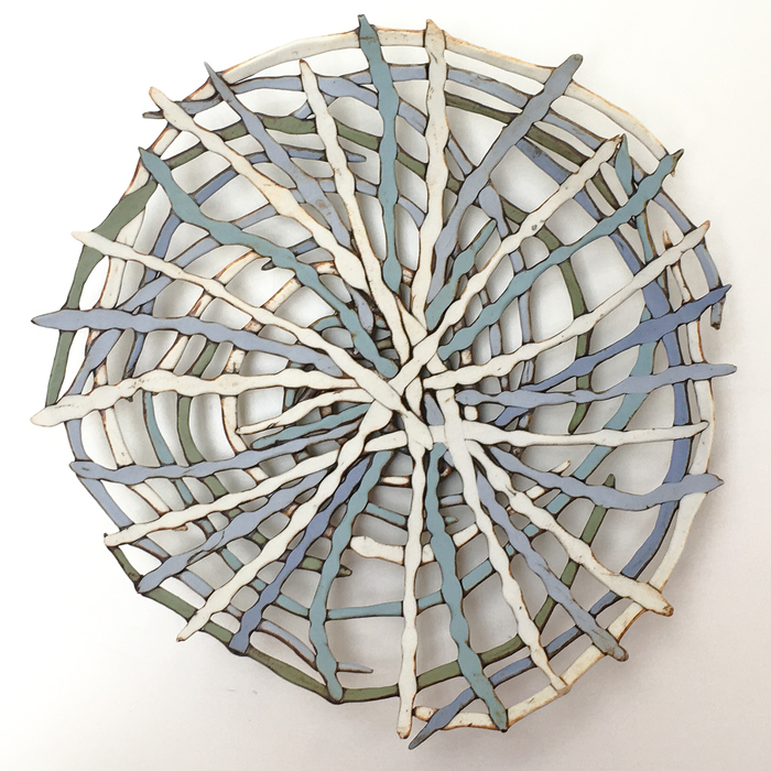 Porcelain basket by Carol Eddy