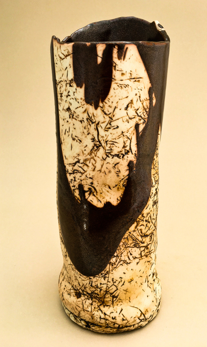 Porcelain vase by Carol Eddy