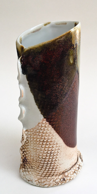 porcelain vase by Carol Eddy